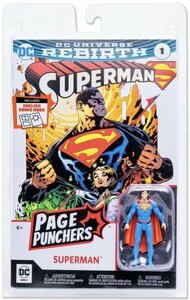 マクファーレントイズ スーパーマン コミック & フィギュア セット McFARLANE TOYS DC SUPERMAN BATMAN バットマン アメトイ アメコミ