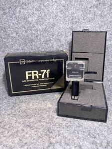 美品 1980年代 ビンテージ Fidelity-Research FR-7f MCカートリッジ 重量30g 無垢ダイヤ 角針 フィデリティリサーチ カートリッジ シェル