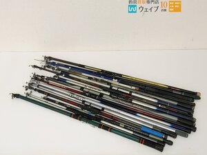 シマノ サーフリーダー 405CX-T・ダイワ DZ サーフパワー 25-450・オリムピック ブラックスピン 330 他 投竿 大量ジャンクセット