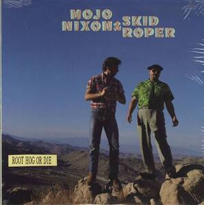 シュリンク付きUSオリジ盤！Mojo Nixon & Skid Roper Root Hog Or Die 1989年【 Enigma / 7 73335-1 】ジェロ・ビアフラ COW-PUNK