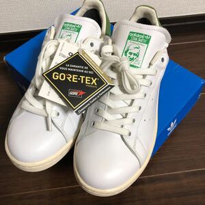 新品タグ付 24cm スタンスミス ゴアテックス アディダス スニーカー US6 UK5.5 adidas STAN SMITH GORE-TEX 防水 箱付き