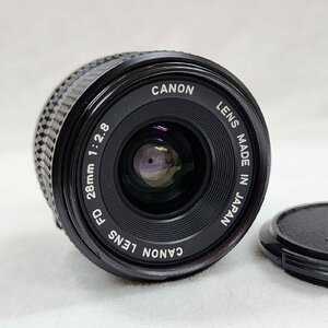 Canon キャノン LENS レンズ FD 28mm F2.8 カメラレンズ 一眼レフ アクセサリー