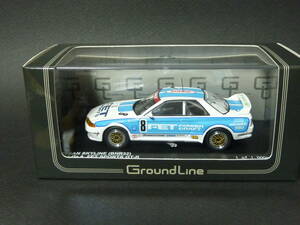 BNR32 GT-R R32 日産 スカイライン 1993 Gr.A FET SPORTS No.8 見崎/長坂 1993年 JTC Nismo ニスモ Nissan 1/43