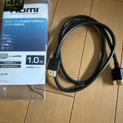 エレコム HDMI ケーブル テレビ用 1m 4K × 2K対応 ブラック