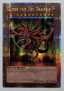 遊戯王　オシリスの天空竜　25thシークレットレア　クオシク　SLIFER THE SKY DRAGON