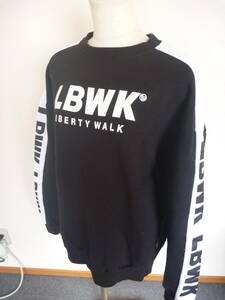 【LIBERTY WALK】トレーナー Mサイズ 美品♪ LBWK リバティーウォーク