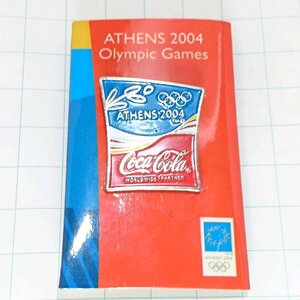 送料無料)2004 アテネ五輪 コカ・コーラ ピンバッジ PINS ピンズ A15713