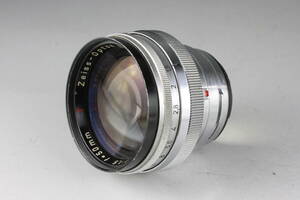 実写テスト済み Carl Zeiss Sonnar T 5cm F1.5 コンタックス Cマウント 50mm カールツァイス ゾナー コンタックス Contax #137-7