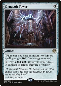 MTG ■無/英語版■ 《電招の塔/Dynavolt Tower》カラデシュ KLD