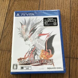 新品　サガ psvita の ソフト 。 PS Vita サガスカーレットグレイス