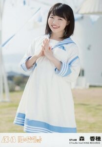 ◎○森香穂☆11月のアンクレット☆劇場盤特典生写真☆AKB48☆STU48☆数2