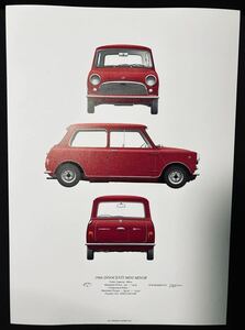 ★ 1966 INNOCENTI MINI MINOR イラスト★