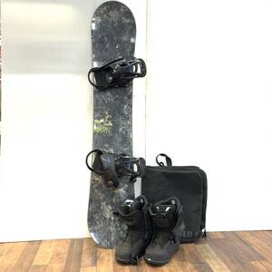 送料無料h57715 BURTON バートン BLUNT 2013 155 DEELUXE ディーラックス TEAM ID スノーボード 板 ブーツ セット UK 7.5 26.0ｃｍ