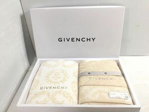 [K-2027]GIVENCHY ゲストタオル 未使用品★綿100% フェイスタオル タオルセット☆ジバンシー 売り切り 1円～♪