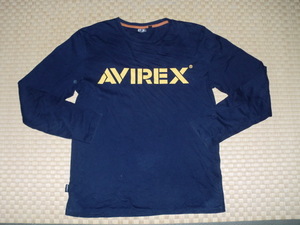 AVIREX　アヴィレックス　ロンTシャツ　Lサイズ　ミリタリーシャツ　長袖