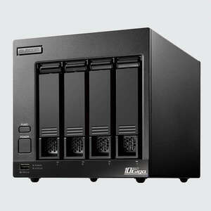 4ベイデスクトップ型NAS 32TB(8TBx4台) Windows Server IoT 2022 for Storage Workgroup Edition搭載: NSB-74D32TW22