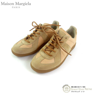 メゾン マルジェラ （Maison Margiela） レプリカ ジャーマントレーナー スニーカー シューズ S57WS0408 ブロンズ #37 1/2（中古）