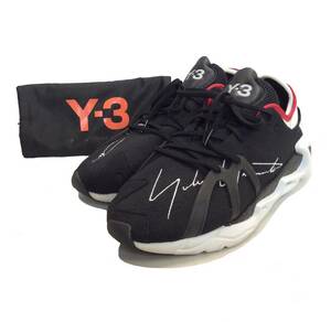 Y-3 ワイスリー ヨウジヤマモト スニーカー シューズ 19A/W FYW S-97 EF2627 ブラック 黒 メンズ 28.5cm (ma)