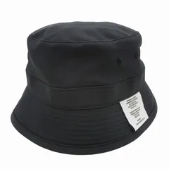 極美品 23SS ダブルタップス WTAPS Bucket 04 / Hat / Poly. Twill バケット4 バケットハット 帽子 キャップ 小物 ポリツイル 231HCDT-HT11 サイズ3 紺 ネイビー メンズ/7/●W07