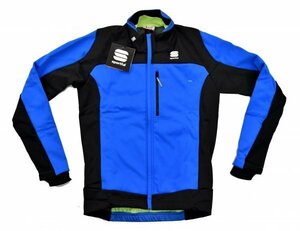 送料無料1★Sportful★スポーツフル Protest ソフトシェルジャケット size:L エレクトリックブルー/ブラック