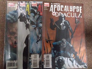 X-Men Apocalypse VS Dracula/エックスメン・アポカリプス vs ドラキュラ コンプリートセット 4冊 Ｘメン エックスメン アメコミ 