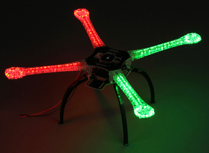 AquaPC★送料無料 Q500 LED Quadcopter Frame with Integrated PCB★