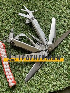 LEATHERMAN WAVE ランヤードリング付　パラコードストラップ付　レザーマン　ウェーブ　マルチツール　マルチプライヤー