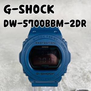 新品未使用 カシオ CASIO G-SHOCK Gショック ジーショック 国内正規品 DW-5700BBM-2DR メンズ ブルー ネイビー