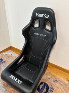 未使用品 sparco（スパルコ） SPRINT SKY PVレザーシート ブラック