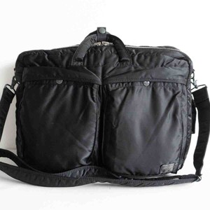 【定番】PORTER 【タンカー 3WAY ブリーフケース】ポーター ビジネスバッグ リュック ショルダー ナイロン TANKER BAG u2411100