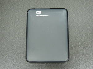 【検品済み/使用66時間】WD Elements 2TB ポータブルHDD WDBU6Y0020BBK 管理:m-12