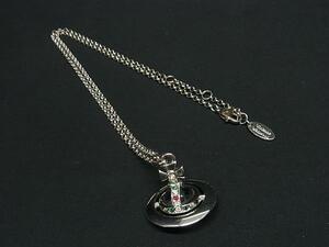 1円 ■美品■ Vivienne Westwood ヴィヴィアンウエストウッド ニュータイニーオーブ ネックレス アクセサリー シルバー系 FL1066