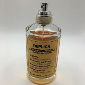 9ep2-47- 必見! Maison Margiela メゾン マルジェラ REPLICA レプリカ Funfair Evening 香水　100ml 残量9割　中古品