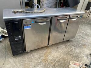 ○D8442 HOSHIZAKI ホシザキ コールドテーブル 台下冷蔵庫 204L RFT-150PTE1○