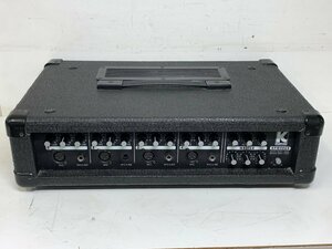 【ジャンク】KUSTOM KPM4060 入力端子破損あり カスタム 4CH パワードミキサー リバーブ搭載 モリダイラ楽器 ※引取り可 □