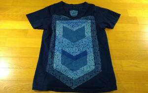 MARITHE FRANCOIS GIRBAUD マリテフランソワジルボー Tシャツ SIZE:M 紺 送料215円～