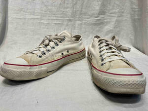 80s CONVERSE コンバースUSA製 ALL STAR Low スニーカー 29.5㎝ ホワイト 店舗受取可