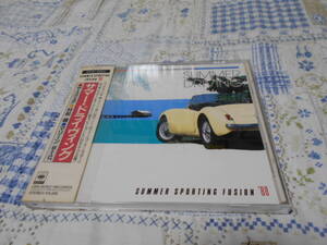 CD　SUMMER DRIVING SUMMER SPORTING FUSION ’88（ザ・スクェア・村松健・マリーン・ナニワエキスプレス）