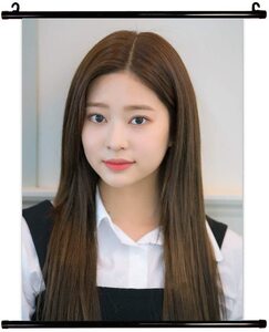 IZ*ONE IZONE (アイズワン) キム・ミンジュ グッズ タベストリー 布ポスター 約41ｃｍ×57ｃｍ (L)