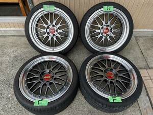 BBS LM 19インチホイール＆タイヤセット 4本　LM220H 8.5J +43 LM221H 9.5J +45 5H PCD114.3 245-35-19 255-35-19