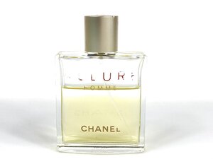 シャネル　CHANEL　ALLURE HOMME　アリュール　オム　オードトワレ　スプレー　100ml　残量：6割　YK-6758