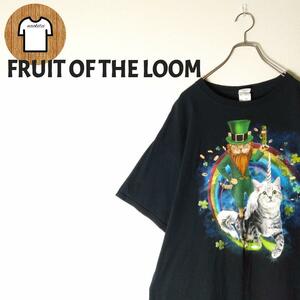 FRUIT OF THE LOOM 半袖Tシャツ XL 海外古着A767 フルーツオブザルーム