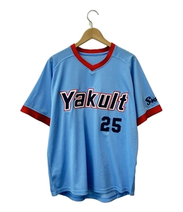 東京ヤクルトスワローズ 半袖Tシャツ 中村 25 復刻ユニフォーム メンズ