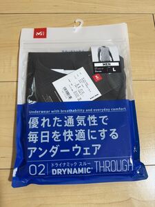 MILLET DRYNAMIC THROUGH V NS M ミレー　ドライナミック スルー Vネック　ノースリーブ　メンズ MIV01886