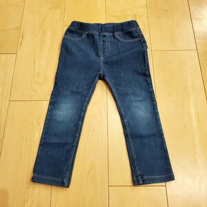 無印良品 キッズ ストレッチデニム調 パンツ サイズ100