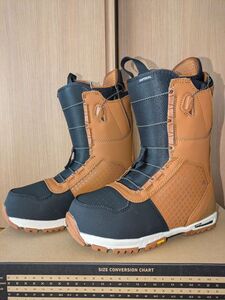 BURTON IMPERIAL ASIAN FIT SPEEDZONE BOOT US9インチ 27.0cm ブラウン系【中古】