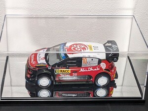 【ケース付き】1/24 CITROEN C3 WRC 2018 ラリーRACC カタルーニャ シトロエン セバスチャン・ローブ アシェット タミヤ