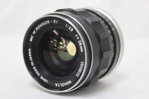 【訳あり品】 ミノルタ Minolta MC W.Rokkor-SI 28mm F2.5 レンズ v6474