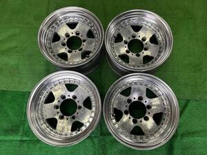 ホイール4本セット　15×7.5J -0 139.7 6穴