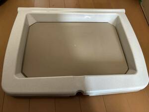 【美品】犬用　トイレトレー　足上げ用　トイレ枠　小型犬用　トイレ　トイレ用品